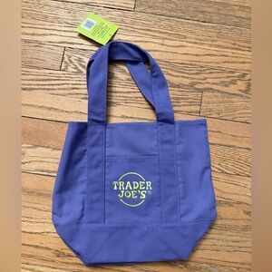 Trader Joe's Halloween Mini Canvas Tote Bag NWT!